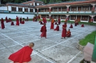 Monks at Rumtek Monastery, Gangtok, Sikkim